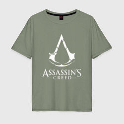 Футболка оверсайз мужская Assassin’s Creed, цвет: авокадо