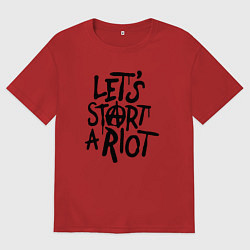 Мужская футболка оверсайз Three Days Grace