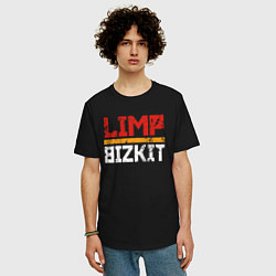 Футболка оверсайз мужская LIMP BIZKIT, цвет: черный — фото 2