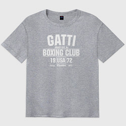 Футболка оверсайз мужская Gatti Boxing Club, цвет: меланж