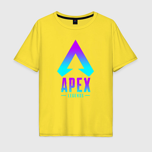 Мужская футболка оверсайз APEX LEGENDS / Желтый – фото 1