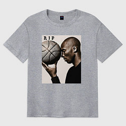 Мужская футболка оверсайз Kobe - RIP Legend