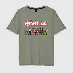 Футболка оверсайз мужская ROBLOX, цвет: авокадо