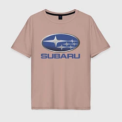 Мужская футболка оверсайз SUBARU