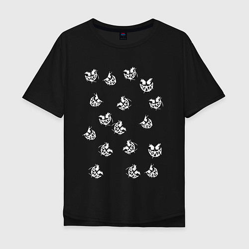 Мужская футболка оверсайз PYROKINESIS / Черный – фото 1