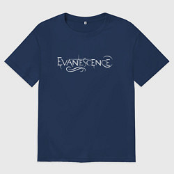Мужская футболка оверсайз Evanescence