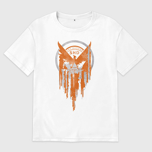 Мужская футболка оверсайз Capitol The Division 2 / Белый – фото 1