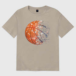 Мужская футболка оверсайз BasketBall