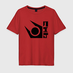 Мужская футболка оверсайз Half life combine logo