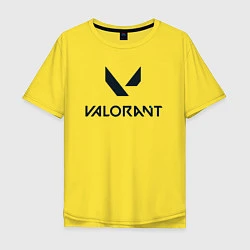 Мужская футболка оверсайз Valorant