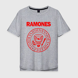 Мужская футболка оверсайз RAMONES