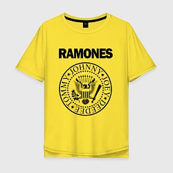 Мужская футболка оверсайз RAMONES