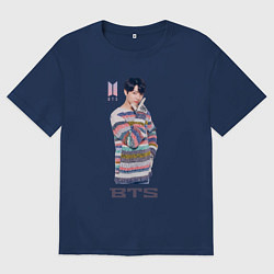 Мужская футболка оверсайз BTS