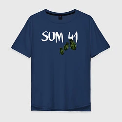 Мужская футболка оверсайз Sum 41