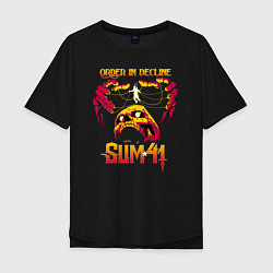 Мужская футболка оверсайз Sum 41 Order In Decline