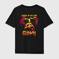 Мужская футболка оверсайз Sum 41 Order In Decline