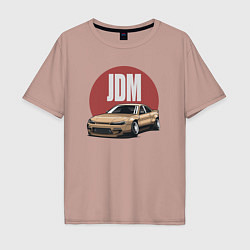 Мужская футболка оверсайз JDM