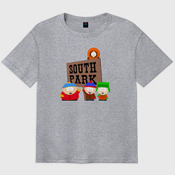 Мужская футболка оверсайз South Park