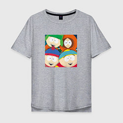 Мужская футболка оверсайз South Park