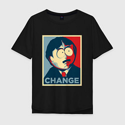Мужская футболка оверсайз CHANGE