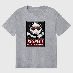 Футболка оверсайз мужская ЮЖНЫЙ ПАРК, цвет: меланж