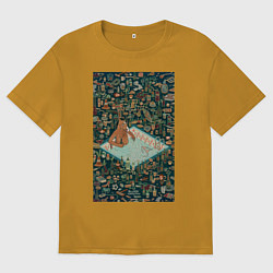 Мужская футболка оверсайз BoJack Horseman