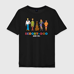 Мужская футболка оверсайз Scooby-Doo and Co