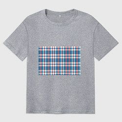 Мужская футболка оверсайз Текстура Сумка Челнока