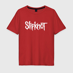 Мужская футболка оверсайз SLIPKNOT НА СПИНЕ