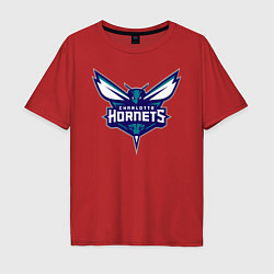 Мужская футболка оверсайз Charlotte Hornets 1