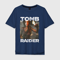 Мужская футболка оверсайз TOMB RAIDER