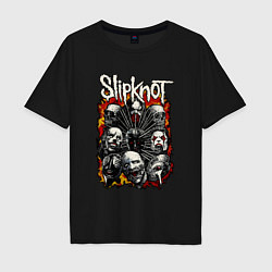 Мужская футболка оверсайз Slipknot