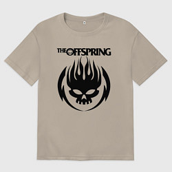 Футболка оверсайз мужская THE OFFSPRING, цвет: миндальный