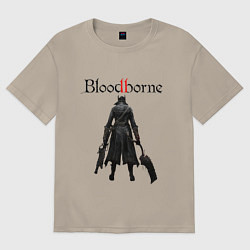 Футболка оверсайз мужская Bloodborne, цвет: миндальный