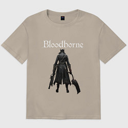 Футболка оверсайз мужская Bloodborne, цвет: миндальный