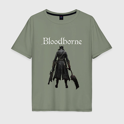 Мужская футболка оверсайз Bloodborne / Авокадо – фото 1