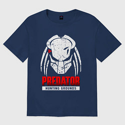 Футболка оверсайз мужская PREDATOR: HUNTING GROUNDS, цвет: тёмно-синий