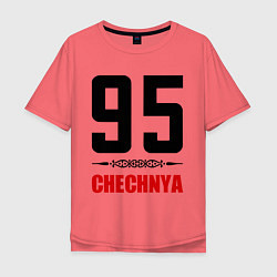 Мужская футболка оверсайз 95 Chechnya