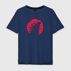 Мужская футболка оверсайз Godzilla