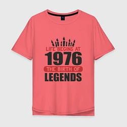 Мужская футболка оверсайз 1976 - рождение легенды