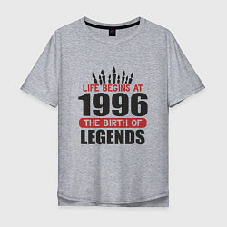 Мужская футболка оверсайз 1996 - рождение легенды