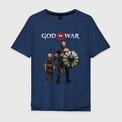 Мужская футболка оверсайз GOD OF WAR