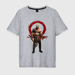 Мужская футболка оверсайз GOD OF WAR