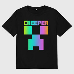 Мужская футболка оверсайз MINECRAFT CREEPER