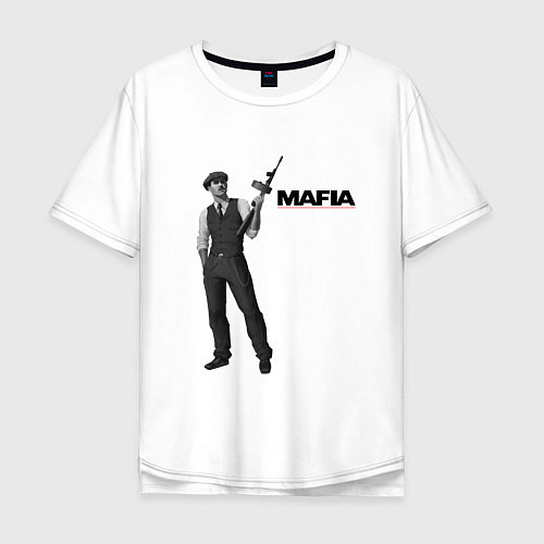 Мужская футболка оверсайз MAFIA 1 / Белый – фото 1