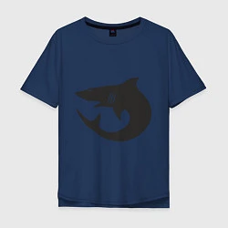 Мужская футболка оверсайз Акулы (Sharks)