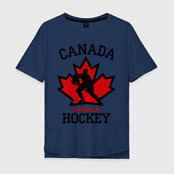 Мужская футболка оверсайз Canada Hockey