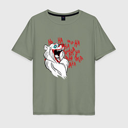 Мужская футболка оверсайз Безумный медведь