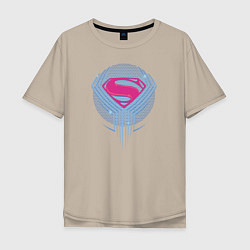 Мужская футболка оверсайз Superman