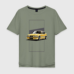 Мужская футболка оверсайз BMW E36